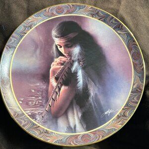 Stirrings of the Heart by Lee Bogle Collector Plate – Native Beauty Series #8